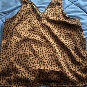 Old Navy Cheetah Print Tank Top
